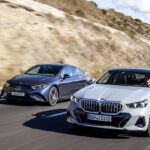 Comparison: BMW i5 eDrive40 - Mercedes EQE 350: The new luxury class duel